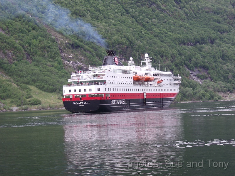 day 2 Geiranger  0144.jpg - The Richard With leaves us to  our trip.